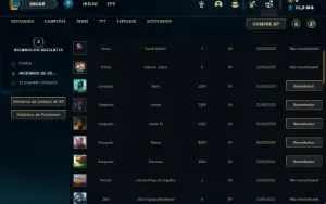 Conta Mestre com 28 Champs e 2 Skins (119 PDL)