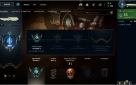 CONTA SMURF platina 2 nivel 37 1 skin e 25+ champions