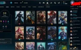 Conta de LoL , LvL 208, 59 Skins, 2 Skins Ultimates
