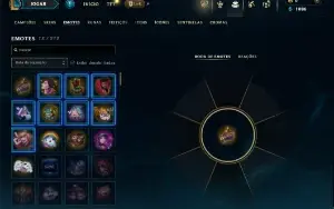 Unranked com 40 Champs e 6 Skins ( MAIN ADC )