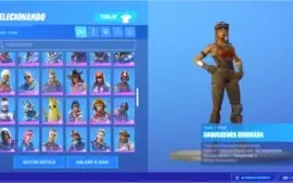 CONTA FORTNITE RENEGADE RAIDER +145 SKINS E MUITO MAIS