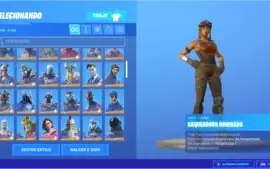 CONTA FORTNITE RENEGADE RAIDER +145 SKINS E MUITO MAIS