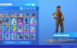 CONTA FORTNITE RENEGADE RAIDER +145 SKINS E MUITO MAIS