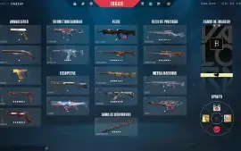 Conta VALORANT ex radiante com varias skins