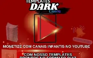 Templates Prontos CANAL DARK - Video Youtube Canal Dark