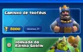 Conta Clash Royale upada Com 1 pass Diamond no inventárioo