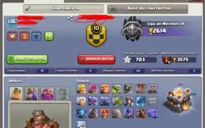 Clash of clans - CV 11 ( RECENTE CV10 ) + 3500 gemas