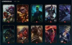 Conta League desde Season 1 - Icones e Skins raras !