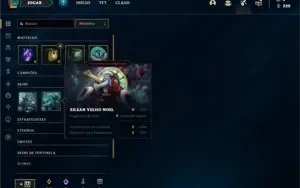 Conta prata 2 com 35 Champs e 7 Skins + 2 Fragmentos
