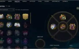 conta unranked, lvl 32, 7 skins,  5 emotes, 2 sentinelas