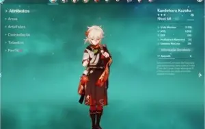 KAZUHA AR43 GENSHIN + DILUC + JEAN