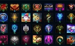 Conta Platina IV Todos Os Campiões com bastante Espólios