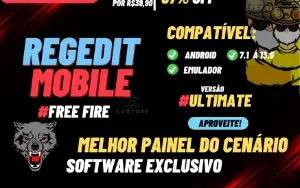 ✅ Regedit Mobile/Pc - Free Fire - Vitalício ✅ ULTIMATE