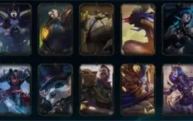 Conta com 5 skins Vitoriosas