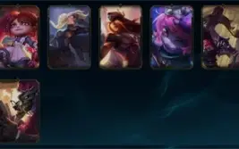 Conta com 5 skins Vitoriosas