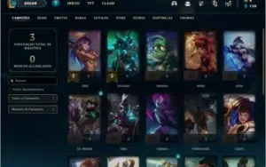 Conta bronze 1 BARATA com 0 skins e 21 champs
