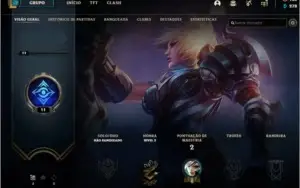 Conta LEVEL 11 - Riot Kayle e Riven Campeonato 2016