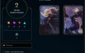 Conta LEVEL 11 - Riot Kayle e Riven Campeonato 2016
