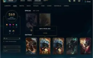 Conta super rara de League of Legends!