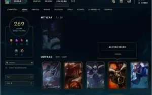 Conta super rara de League of Legends!