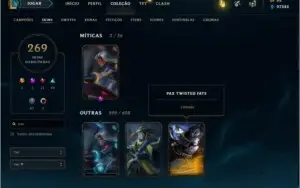 Conta super rara de League of Legends!
