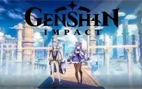 Conta Genshin Impact AR 5 com Ayato e Keqing