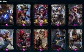 Conta de League of Legends Nível 438 908 Skins, todos champ