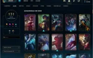 CONTA LEAGUE OF LEGENDS (ATIVAS/INATIVAS)