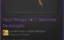 Faca Navaja (★) Marble Fade