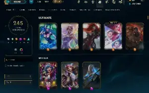 Conta ESMERALDA da season 2 com TODOS os champs e 245 skins