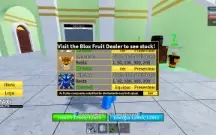 Vendo essa conta do blox fruit com yoru e kitsune perm