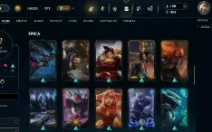 Conta unranked League of legends/7k Essência laranja