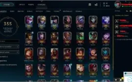 Vendo conta de League of Legends