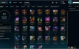 Conta LOL Diamante V Smurf