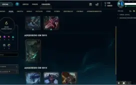 Conta LOL Diamante V Smurf