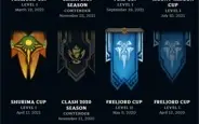 Conta 394 skins 5 ultimate 6 prestígio 6 vitóriosas