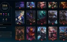 Conta 394 skins 5 ultimate 6 prestígio 6 vitóriosas