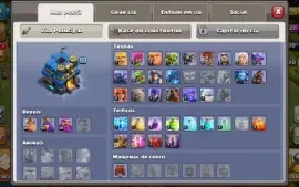 conta clash of clans cv11 barato
