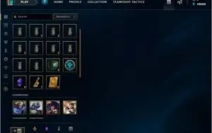 Combo Conta Lol lvl 30 e lvl26 unranked capsulas intactas