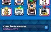 CONTA CLASH ROYALE NÍVEL 13 COM MUITA CARTA FULL