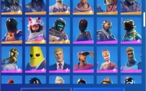 206 skins com WONDER, GALAXY, TRAVIS e mais skins raras...