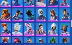 206 skins com WONDER, GALAXY, TRAVIS e mais skins raras...