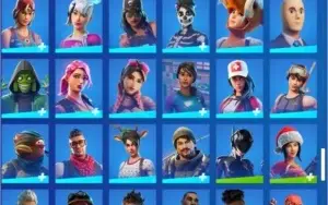 206 skins com WONDER, GALAXY, TRAVIS e mais skins raras...