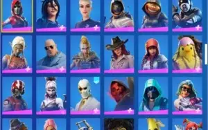206 skins com WONDER, GALAXY, TRAVIS e mais skins raras...