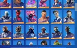 206 skins com WONDER, GALAXY, TRAVIS e mais skins raras...