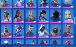 206 skins com WONDER, GALAXY, TRAVIS e mais skins raras...