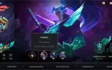 CONTA WILD RIFT ESMERALDA 17 SKINS + 435 WC