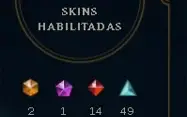 LOL 160 SKIN + valorant elo ASCENDENTE +SKIN conta conjunta