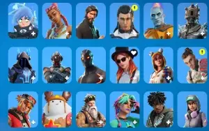 Conta Fortnite 76 Skins + 1300 VBucks