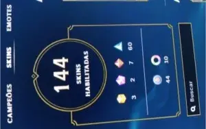 Conta de league of legends